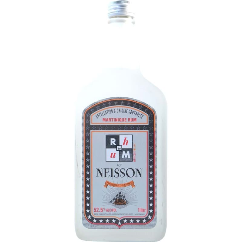 Neisson Le Rhum Agricole Blanc Rum (1 Liter) Front Bottle Shot