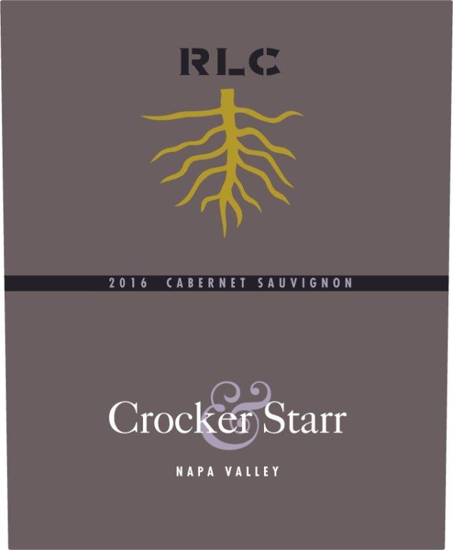 Crocker & Starr RLC Cabernet Sauvignon 2016 Front Label