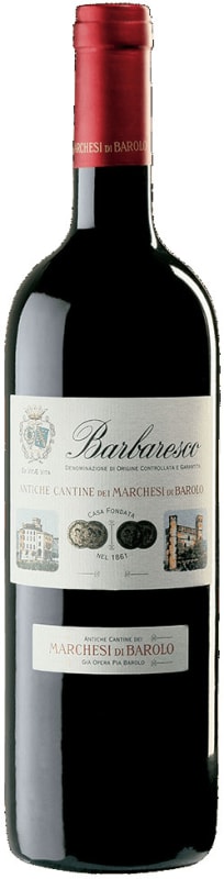 Marchesi di Barolo Barbaresco Tradizione 2012 Front Bottle Shot
