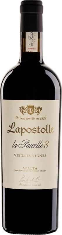 Lapostolle Apalta La Parcelle 8 Cabernet Sauvignon 2018 Front Bottle Shot