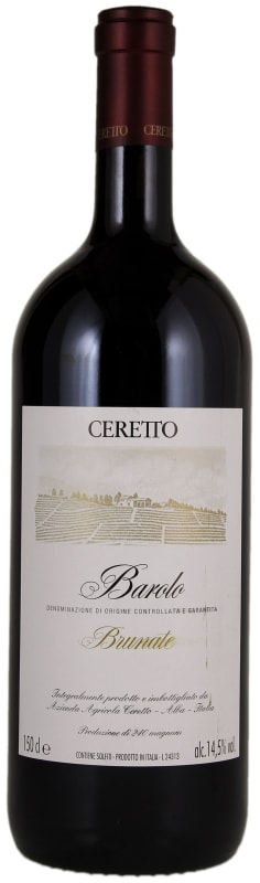 Ceretto Barolo Brunate 2013 Front Bottle Shot