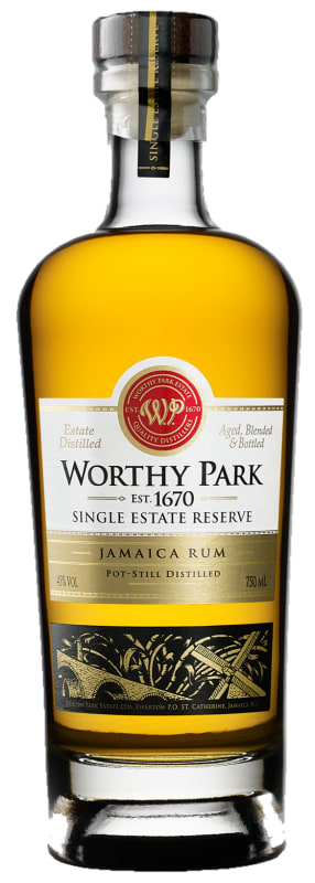 Worthy Park Single Estate Reserve Rum Front Bottle Shot