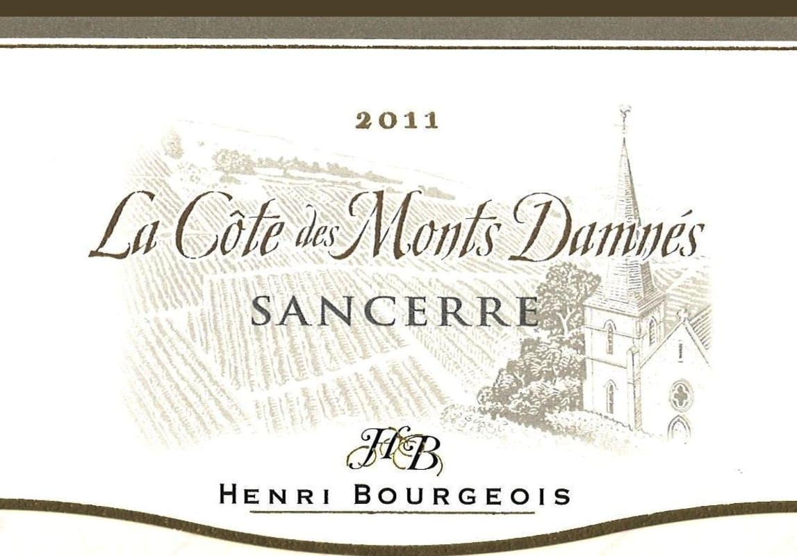 Henri Bourgeois Sancerre Les Monts Damnes 2011 Front Label