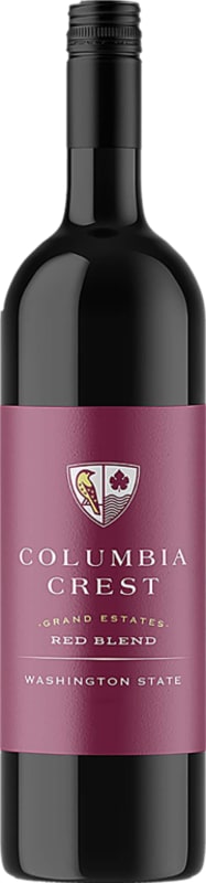 Columbia Crest Grand Estates Red Blend 2021 Front Bottle Shot