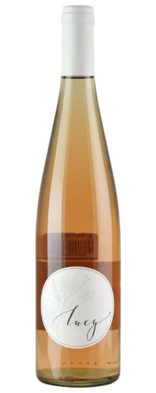 Pisoni Vineyards Lucy Rose of Pinot Noir 2020 Front Bottle Shot