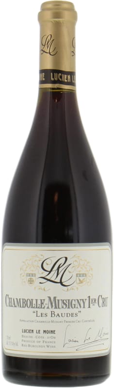 Lucien Le Moine Chambolle-Musigny Les Baudes Premier Cru 2020 Front Bottle Shot