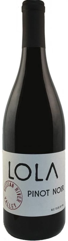 LOLA Wines Russian River Valley Pinot Noir 2019 Front Bottle Shot