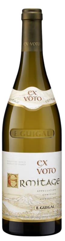E. Guigal Ex Voto Ermitage Blanc 2020 Front Bottle Shot