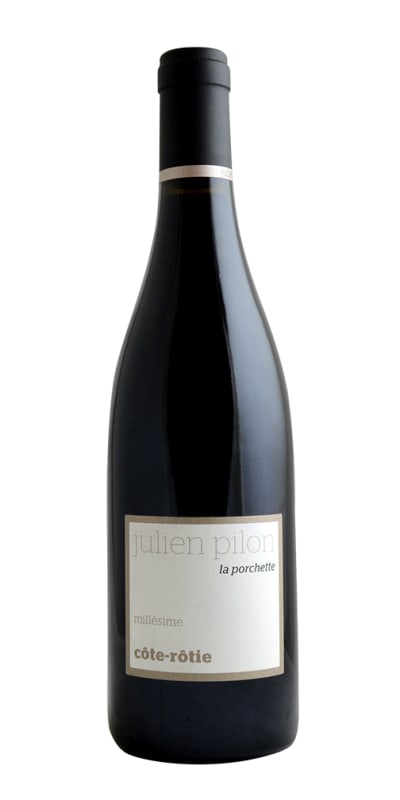 Julien Pilon Cote-Rotie La Porchette 2017 Front Bottle Shot