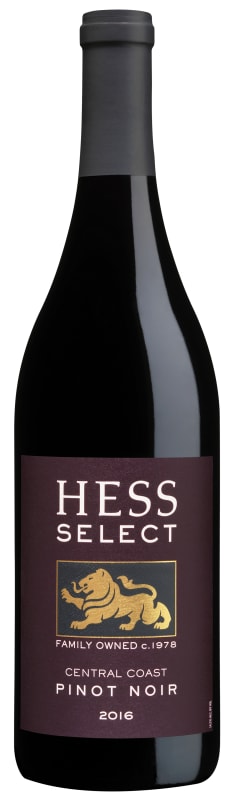 Hess Select Pinot Noir 2016 Front Bottle Shot