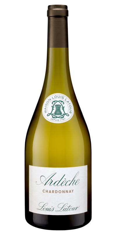 Louis Latour Ardeche Chardonnay 2022 Front Bottle Shot