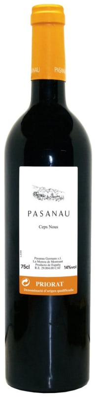 Celler Pasanau Priorat Ceps Nous 2019 Front Bottle Shot