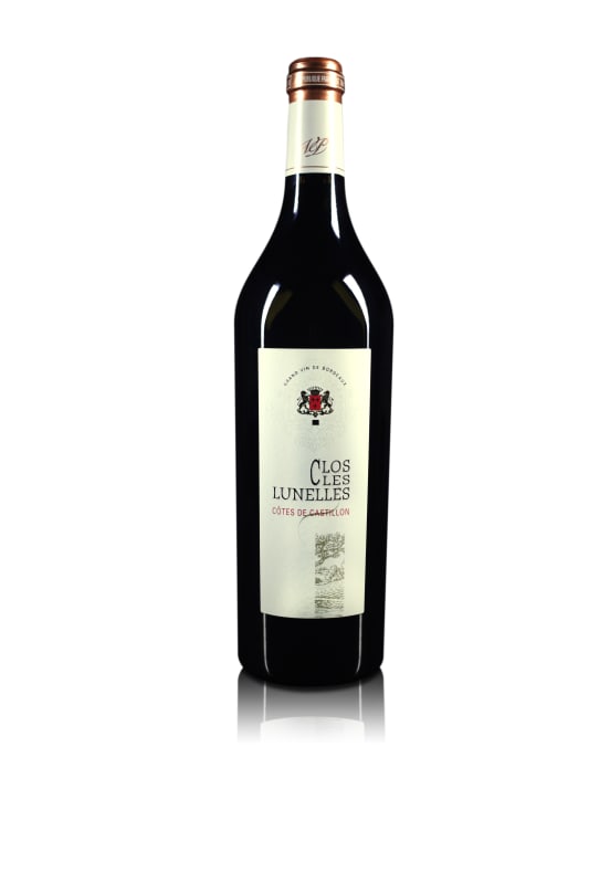 Clos Lunelles Cotes de Castillon 2005 Front Bottle Shot