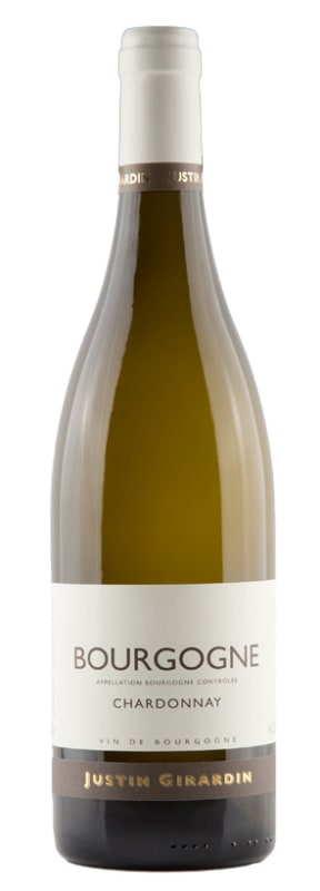 Justin Girardin Bourgogne Chardonnay 2015 Front Bottle Shot