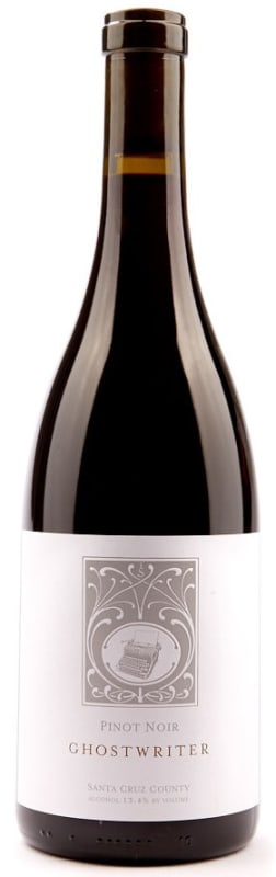 Ghostwriter Santa Cruz County Pinot Noir 2017 Front Bottle Shot