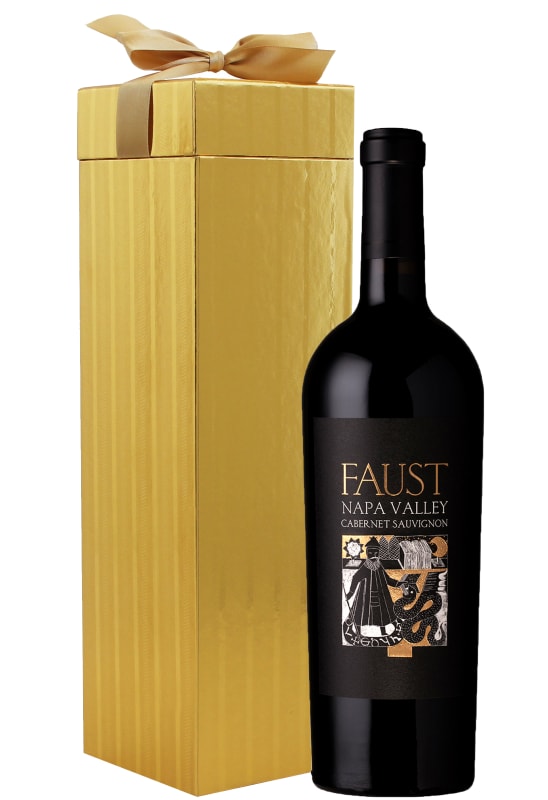 Faust Cabernet Sauvignon with Gold Gift Box Gift Product Image