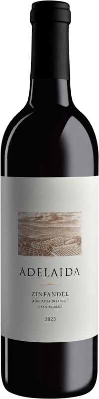 Adelaida Zinfandel 2023 Front Bottle Shot