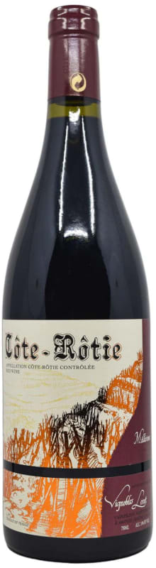 Levet Cote-Rotie 2020 Front Bottle Shot