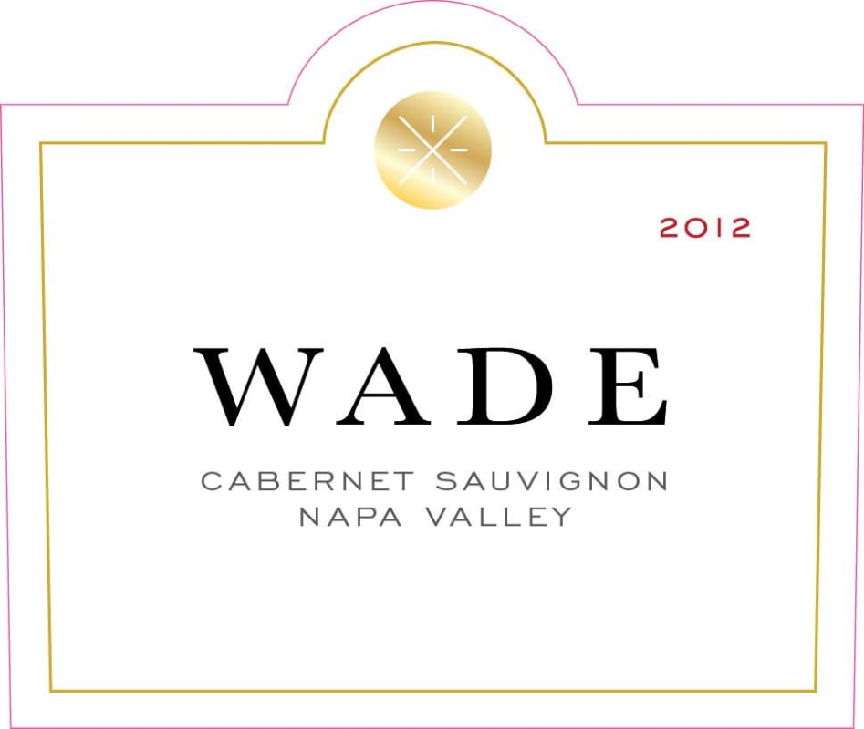 Wade Cellars Cabernet Sauvignon 2012 Front Label