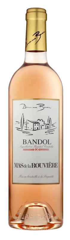 Domaines Bunan Bandol Mas de la Rouviere Rose 2025 Front Bottle Shot