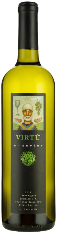 St. Supery Virtu 2014 Front Bottle Shot