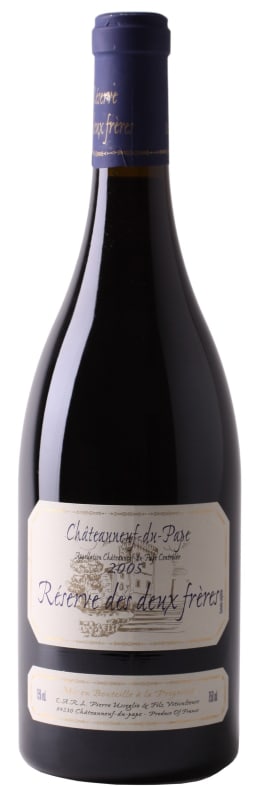Domaine Pierre Usseglio et Fils Chateauneuf-du-Pape Des Deux Freres Reserve 2005 Front Bottle Shot