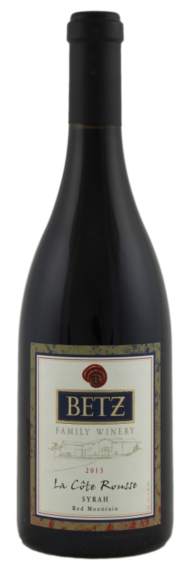Betz Family Winery La Cote Rousse Syrah 2013 Front Bottle Shot
