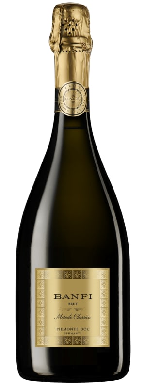 Banfi Brut Metodo Classico Front Bottle Shot