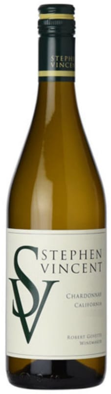 Stephen Vincent Chardonnay 2016 Front Bottle Shot