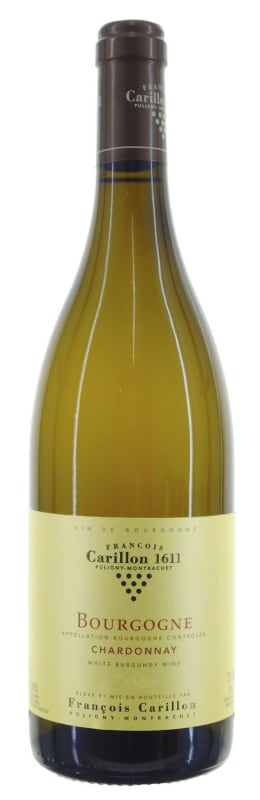 Francois Carillon Bourgogne Chardonnay 2016 Front Bottle Shot