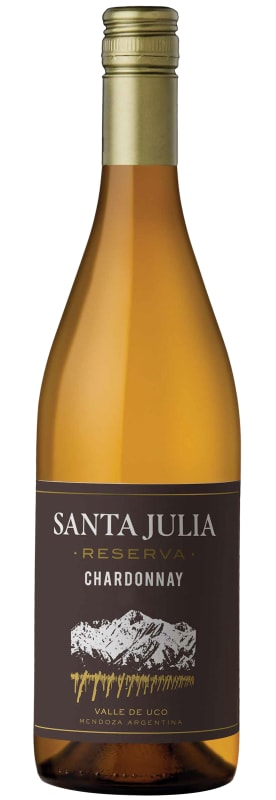 Santa Julia Reserva Chardonnay 2025 Front Bottle Shot