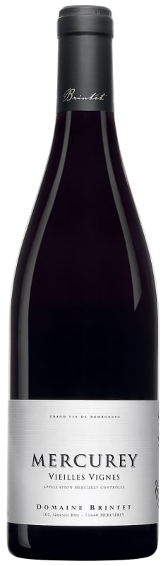 Domaine Brintet Mercurey Vieilles Vignes 2020 Front Bottle Shot