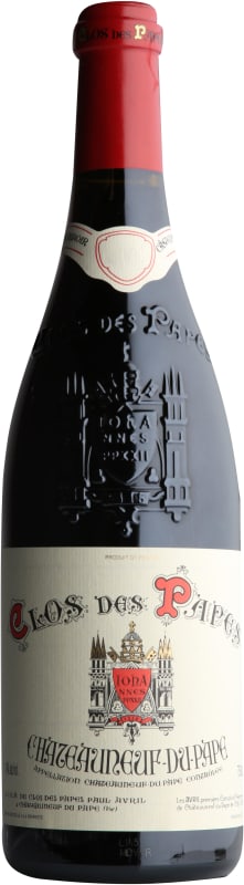Clos des Papes Chateauneuf-du-Pape 2018 Front Bottle Shot