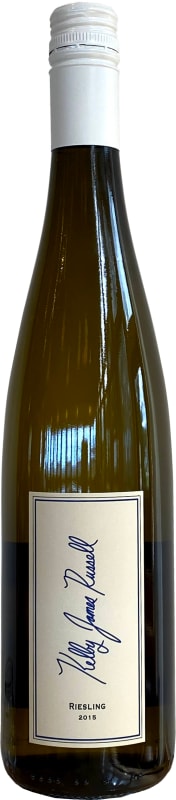Kelby James Russell Dry Riesling 2015 Front Bottle Shot