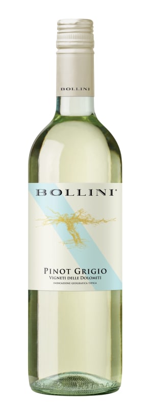 Bollini Pinot Grigio 2023 Front Bottle Shot