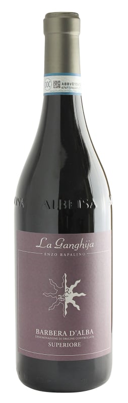 La Ganghija Barbera d'Alba Superiore 2023 Front Bottle Shot