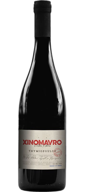 Thymiopoulos Young Vines Xinomavro 2018 Front Bottle Shot