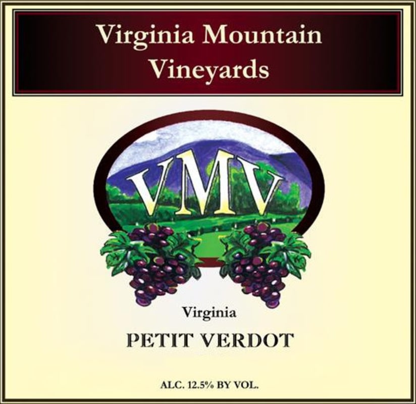 Virginia Mountain Vineyards Mountain Vineyards Petit Verdot 2011 Front Label