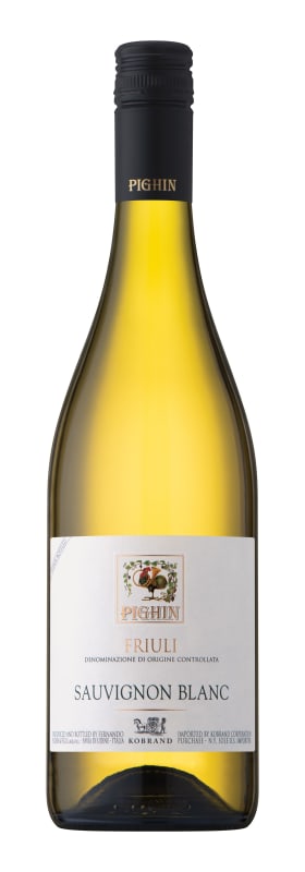 Pighin Sauvignon Blanc 2021 Front Bottle Shot