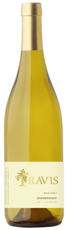 Travis Chardonnay 2013 Front Bottle Shot