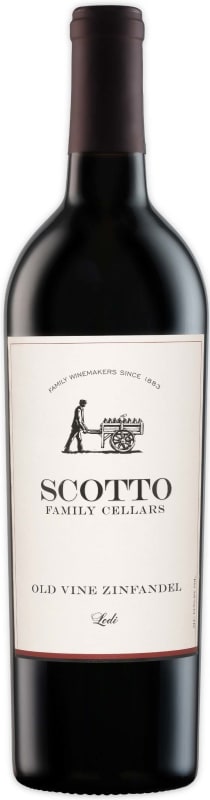 Scotto Family Cellars Old Vine Zinfandel 2020 Front Bottle Shot