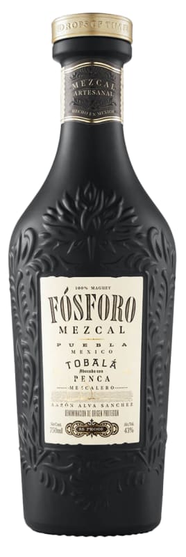 Fosforo Tobala Penca Mezcal Front Bottle Shot