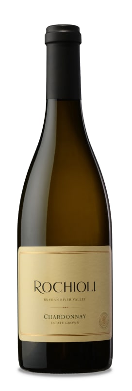 Rochioli Estate Chardonnay 2020 Front Bottle Shot