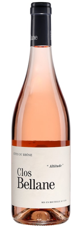 Clos Bellane Altitude Cotes du Rhone Rose 2021 Front Bottle Shot