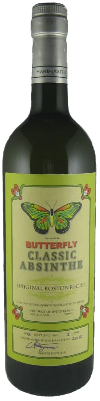Butterfly Absinthe Front Bottle Shot