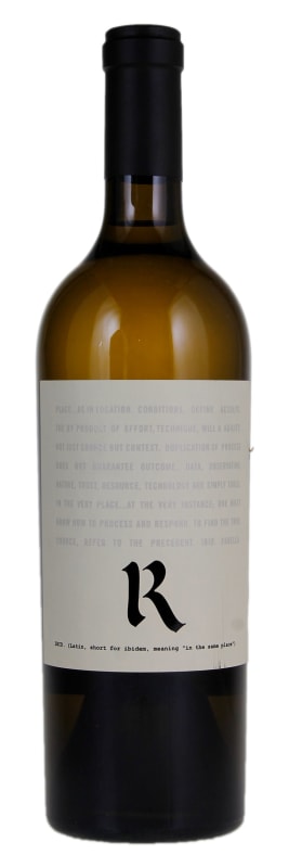 Realm Cellars Farella Vineyard Ibid Sauvignon Blanc 2015 Front Bottle Shot