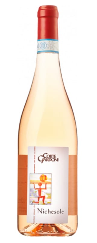 Corte Gardoni Nichesole Bardolino Chiaretto Rose 2025 Front Bottle Shot