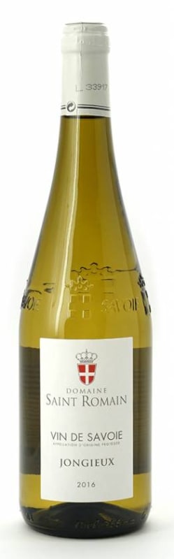 Domaine Saint Romain Jongieux Jacquere 2016 Front Bottle Shot