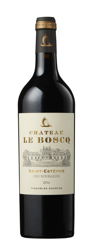 Chateau Le Boscq 2016 Front Bottle Shot