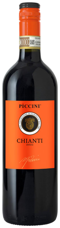 Piccini Chianti 2015 Front Bottle Shot